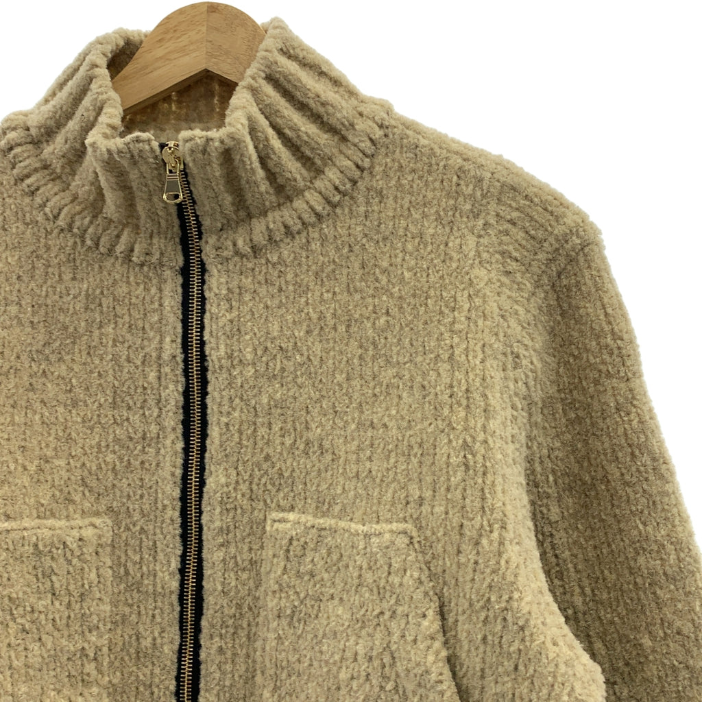 PHOTOCOPIEU / 포토 코퓨 | 울 Zip Up 니트 블루존 재킷 | TU |