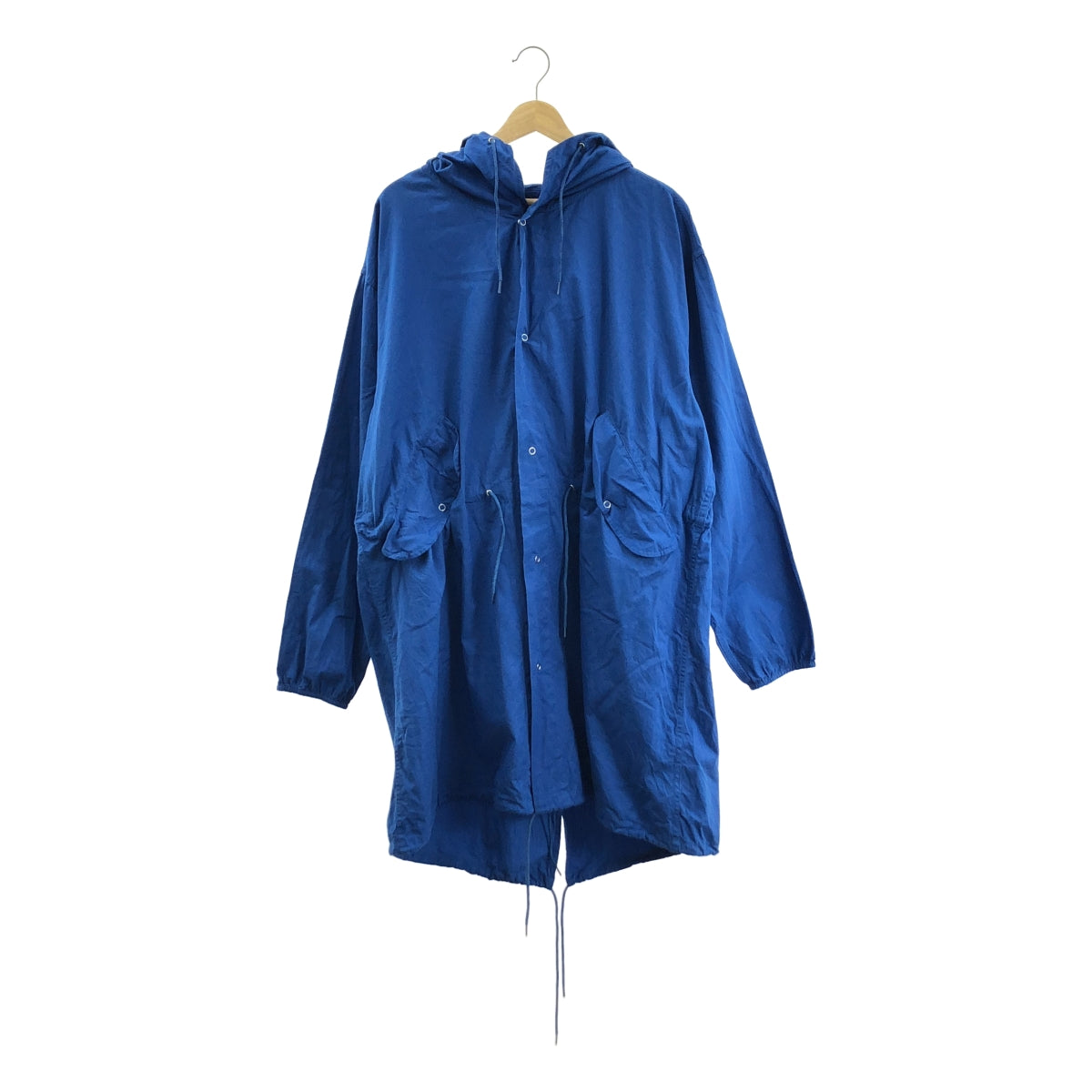 VINTAGE / 빈티지 헌 옷 | USARMY 미군 후 염색 스노우 카모 피쉬 테일 파커 | S |