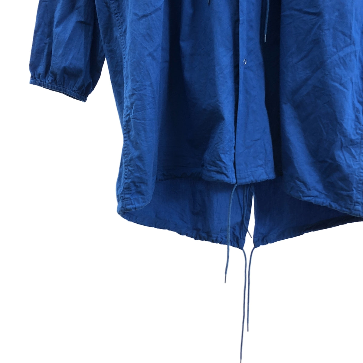 VINTAGE / 빈티지 헌 옷 | USARMY 미군 후 염색 스노우 카모 피쉬 테일 파커 | S |