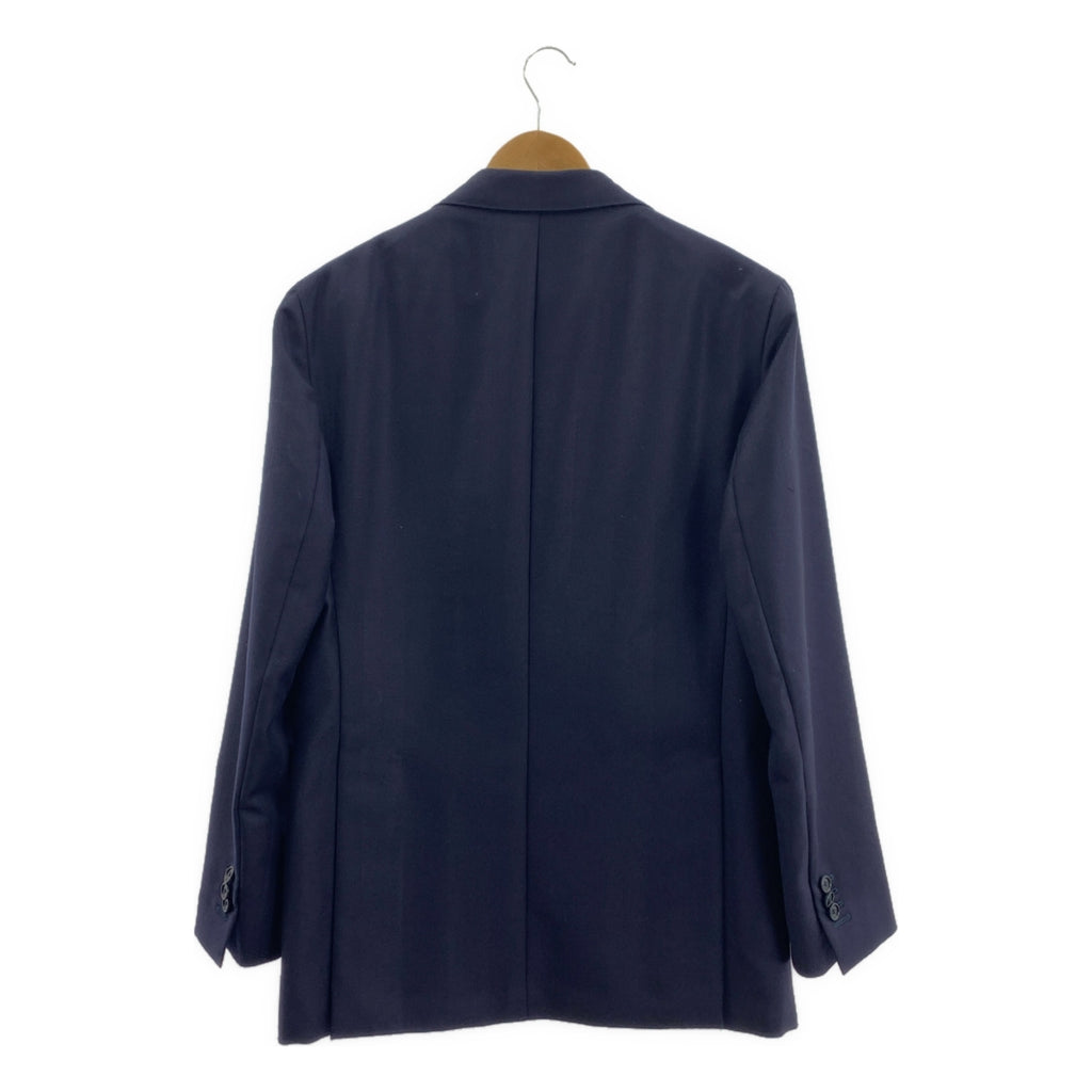 De Petrillo | 男士西裝 | 羊毛與馬海毛混紡大斜紋3B修身西裝外套與西裝褲 | 46碼