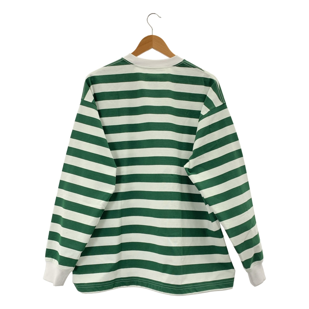 DAIWA PIER39 / 다이와 피어 서틴 나인 | TECH DRAWSTRING BORDER L / S TEE 테크 테두리 롱 슬리브 T 셔츠 | L | 남성