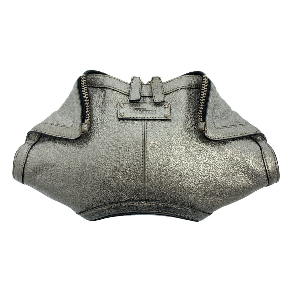 ALEXANDER MCQUEEN / アレキサンダーマックイーン | De Manta デマンタ / レザー クラッチバッグ |