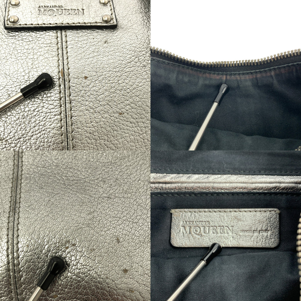 ALEXANDER MCQUEEN / アレキサンダーマックイーン | De Manta デマンタ / レザー クラッチバッグ |