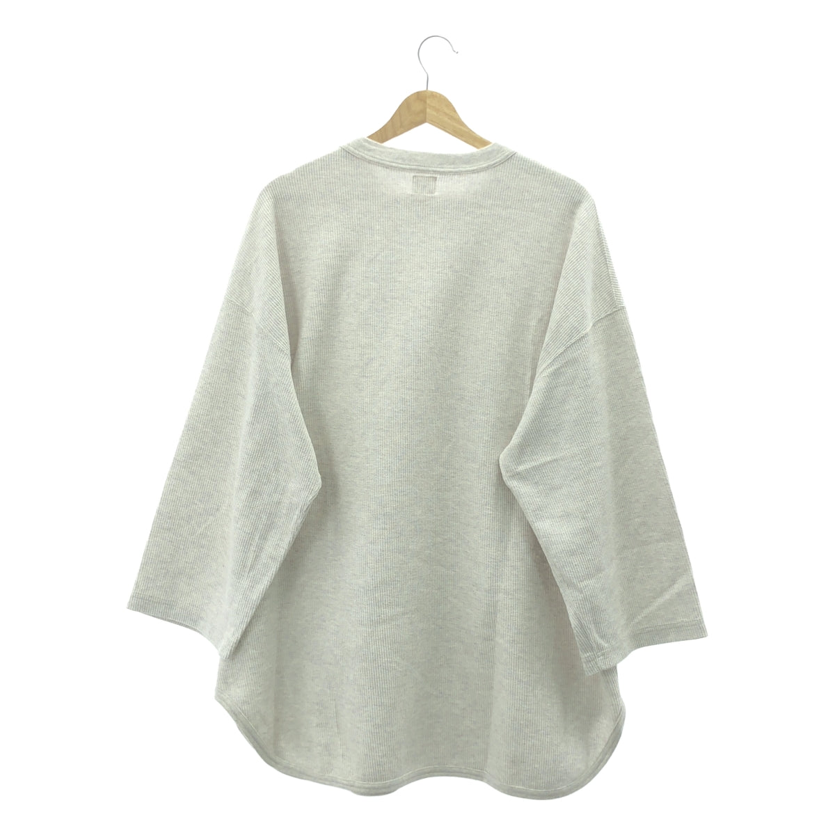 blurhms / ブラームス | Thermal Baseball Tee サーマル ベースボール Tシャツ | 4 | グレー | メンズ