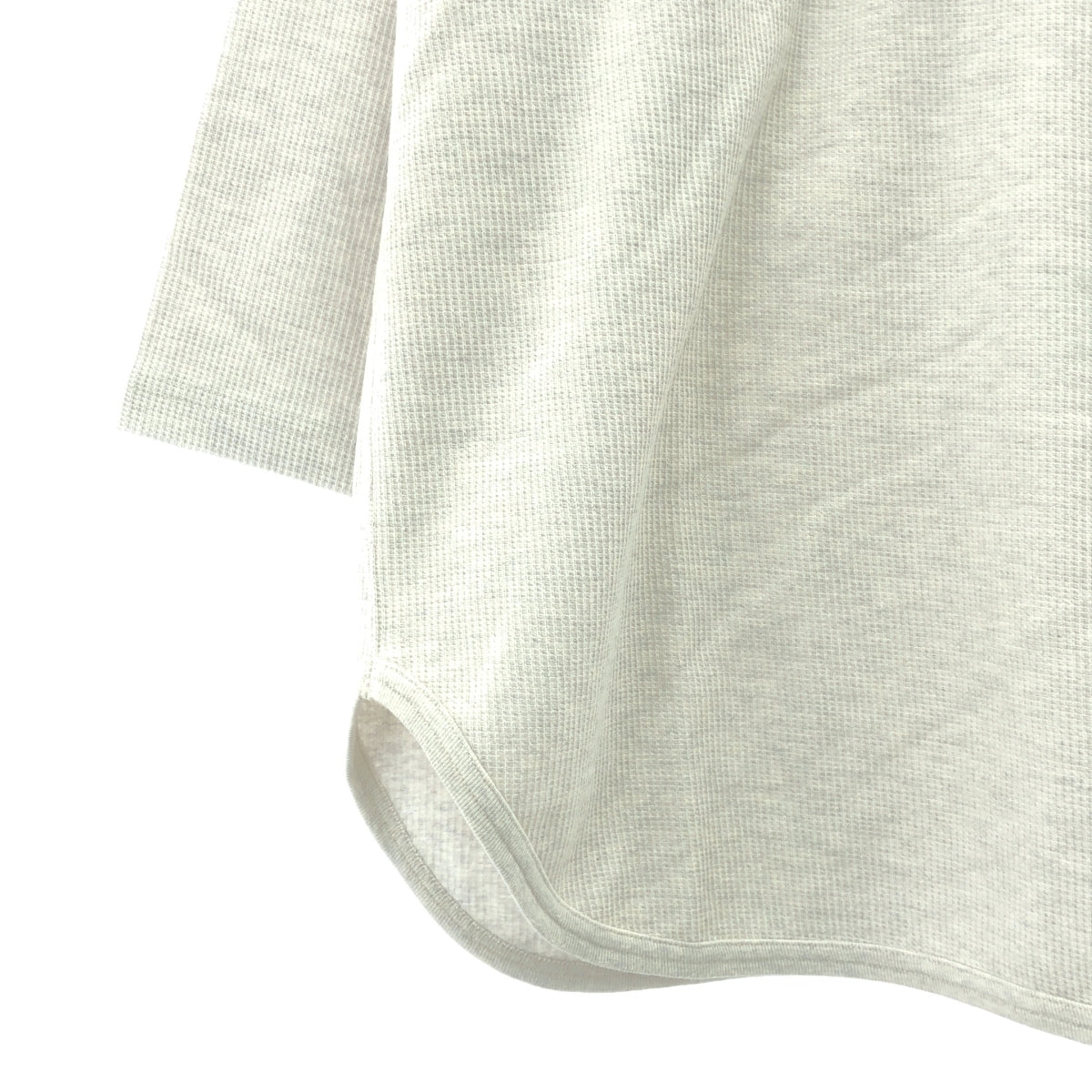 blurhms / ブラームス | Thermal Baseball Tee サーマル ベースボール Tシャツ | 4 | グレー | メンズ