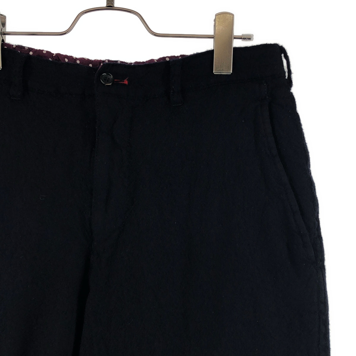 COMME des GARCONS HOMME / コムデギャルソンオム | 2011AW | ウール 縮絨 スラックス パンツ | XS | メンズ