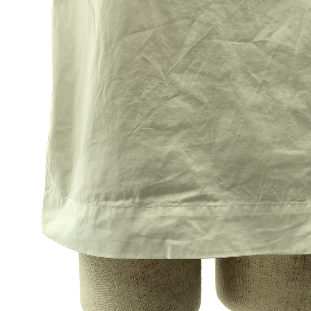 miu miu / 뮤우 뮤 | 코튼 라운드 컬러 민소매 셔츠 | 36 | 여성