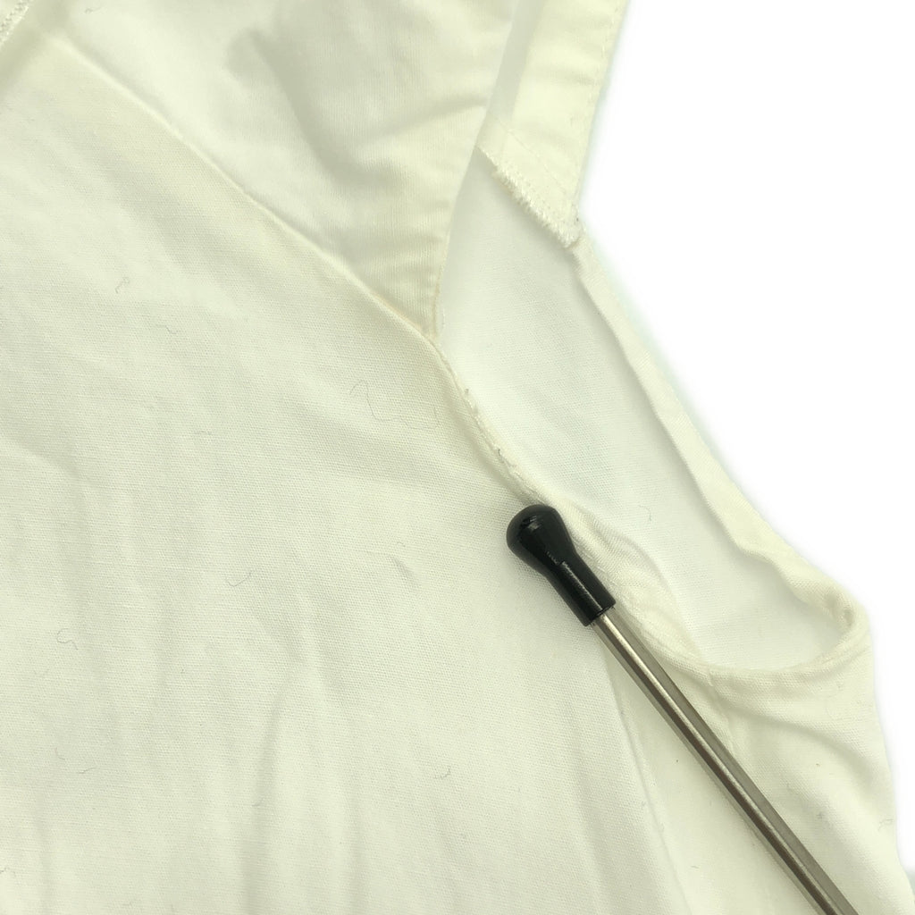 miu miu / 뮤우 뮤 | 코튼 라운드 컬러 민소매 셔츠 | 36 | 여성