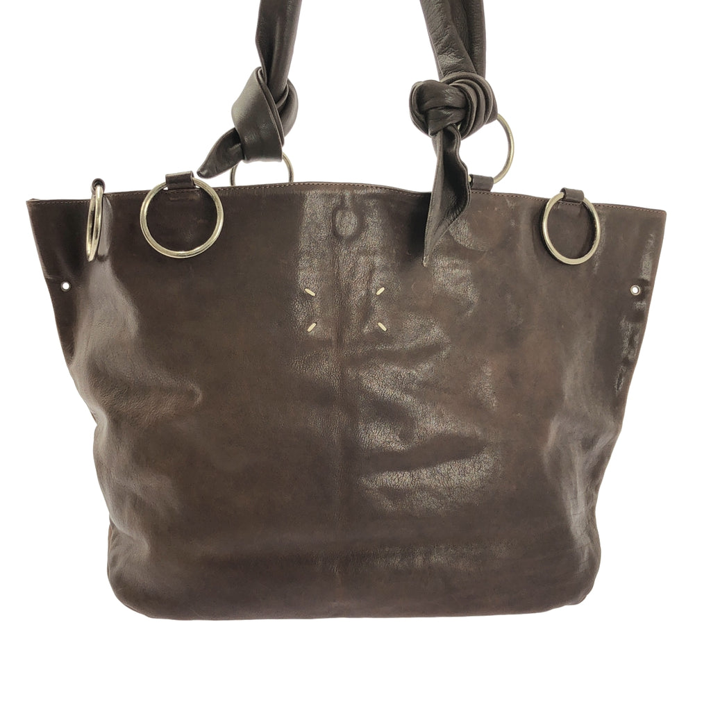 Martin Margiela / 마르탄 마르젤라 | 2000s | 가죽 스트랩 숄더백 | 브라운 | 남성