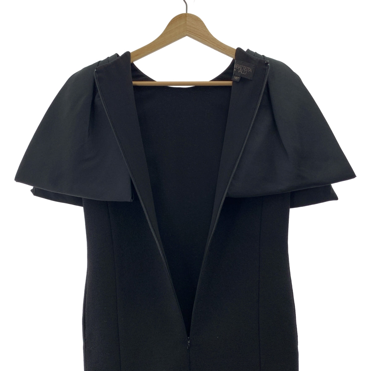 【美品】  Giambattista Valli / ジャンバティスタ ヴァリ | ビッグリボン ミニドレス ワンピース | XXS | ブラック | レディース