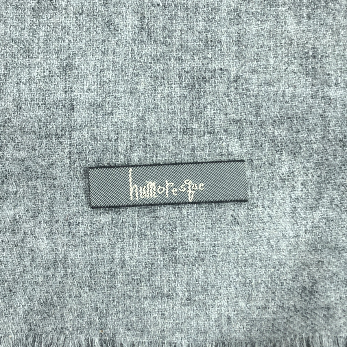 humoresque / 유모레스크 | 캐시미어 프린지 대형 스톨 |