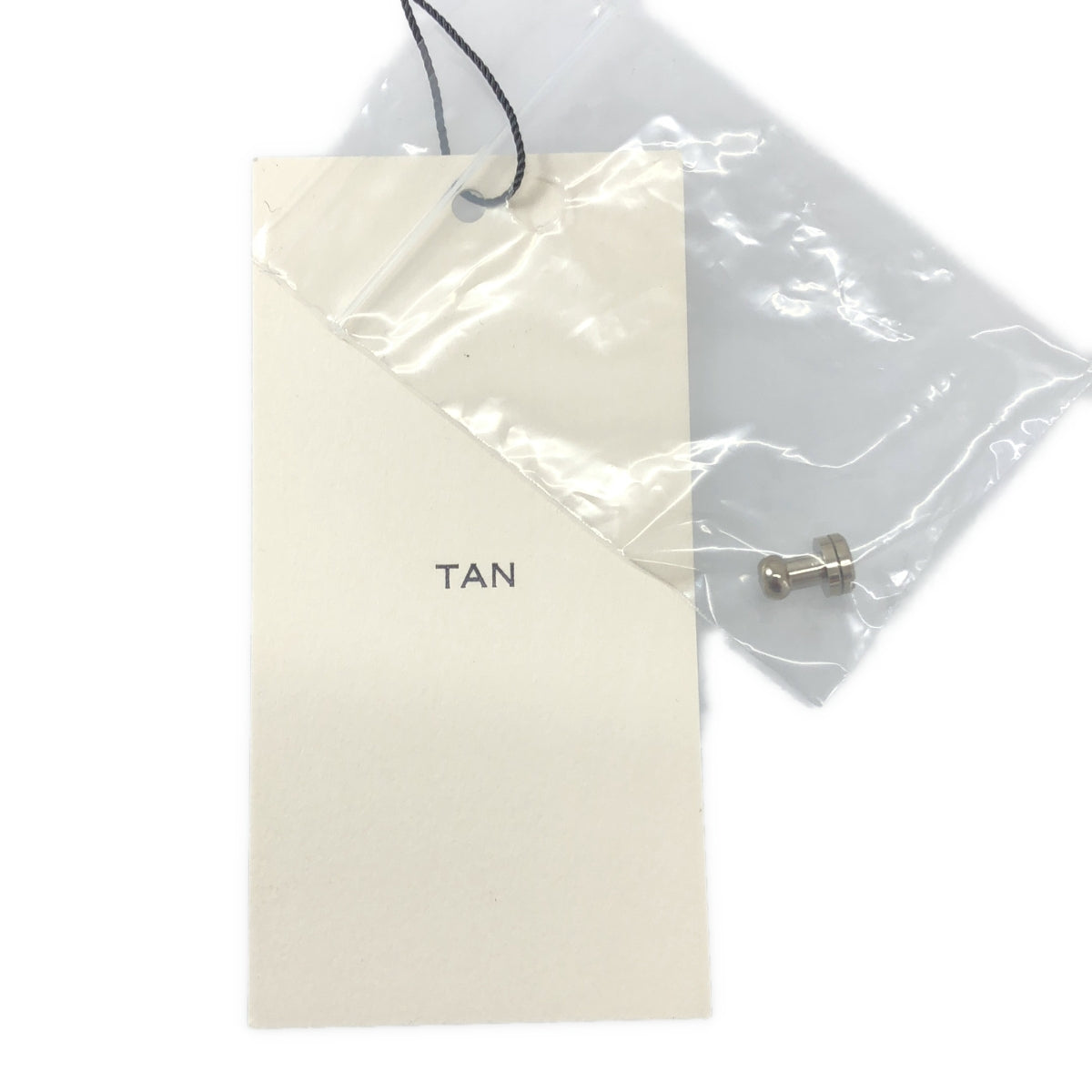 TAN / タン | ギボシボタン ニット ビスチェ コルセット | F | レディース