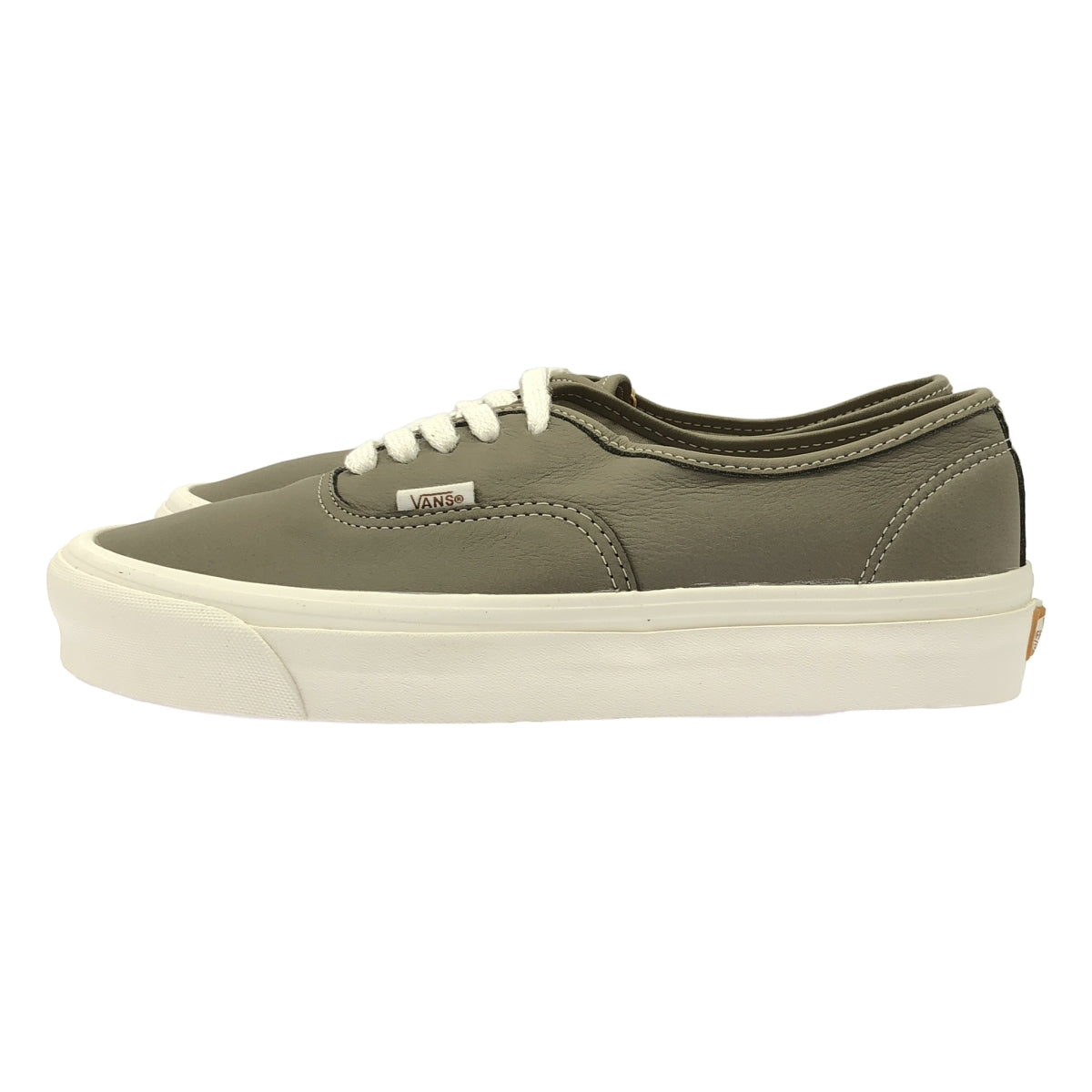 【新品】  VANS / バンズ | AUTHENTIC 44 DX ECO THEORY オーセンティック リサイクルレザー ローカットスニーカー | 26.5cm | ベージュ | メンズ