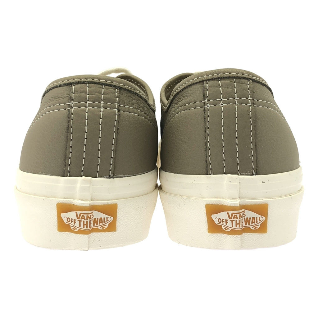 【新品】  VANS / バンズ | AUTHENTIC 44 DX ECO THEORY オーセンティック リサイクルレザー ローカットスニーカー | 26.5cm | ベージュ | メンズ