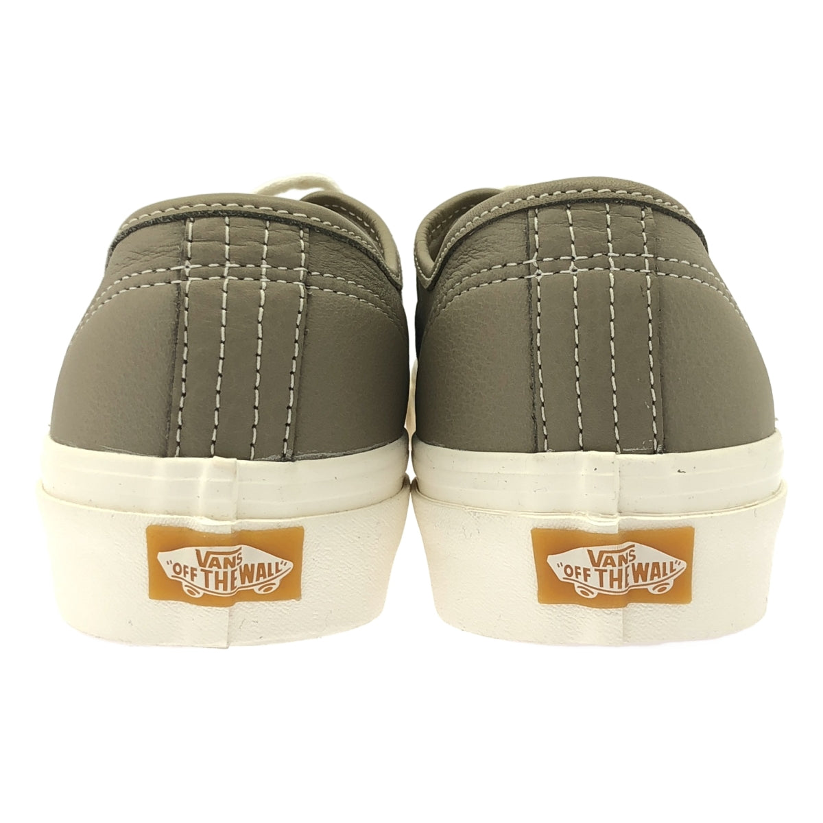 【新品】  VANS / バンズ | AUTHENTIC 44 DX ECO THEORY オーセンティック リサイクルレザー ローカットスニーカー | 26.5cm | ベージュ | メンズ