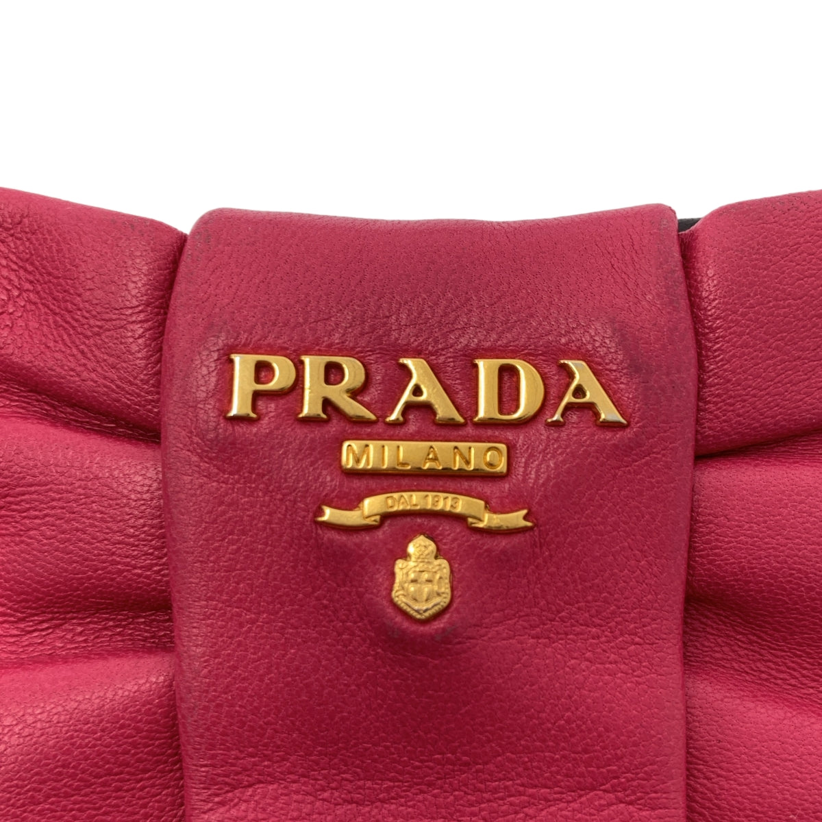 PRADA / 프라다 | 가죽 바이 컬러 리본 핸드백 |