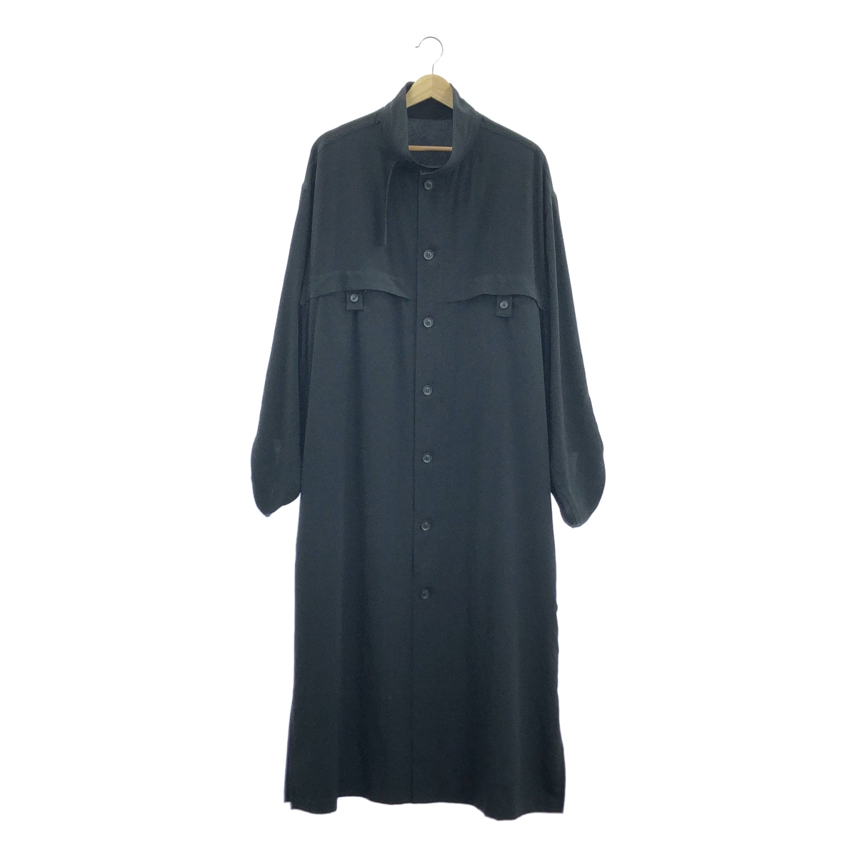 YOHJI YAMAMOTO POUR HOMME / ヨウジヤマモトプールオム | 2022SS | M-スタンド オーバー シャツコート | 1 | メンズ