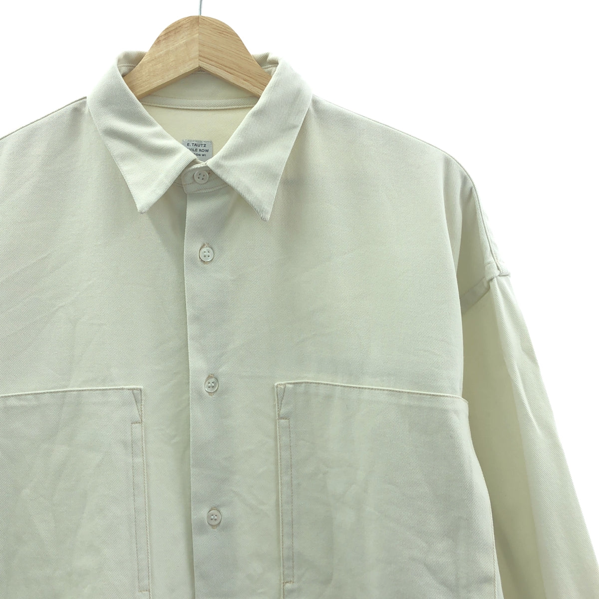 E.TAUTZ | 2021SS | EDIFICE 獨家 LINEMAN 襯衫 | M 碼 | 男款