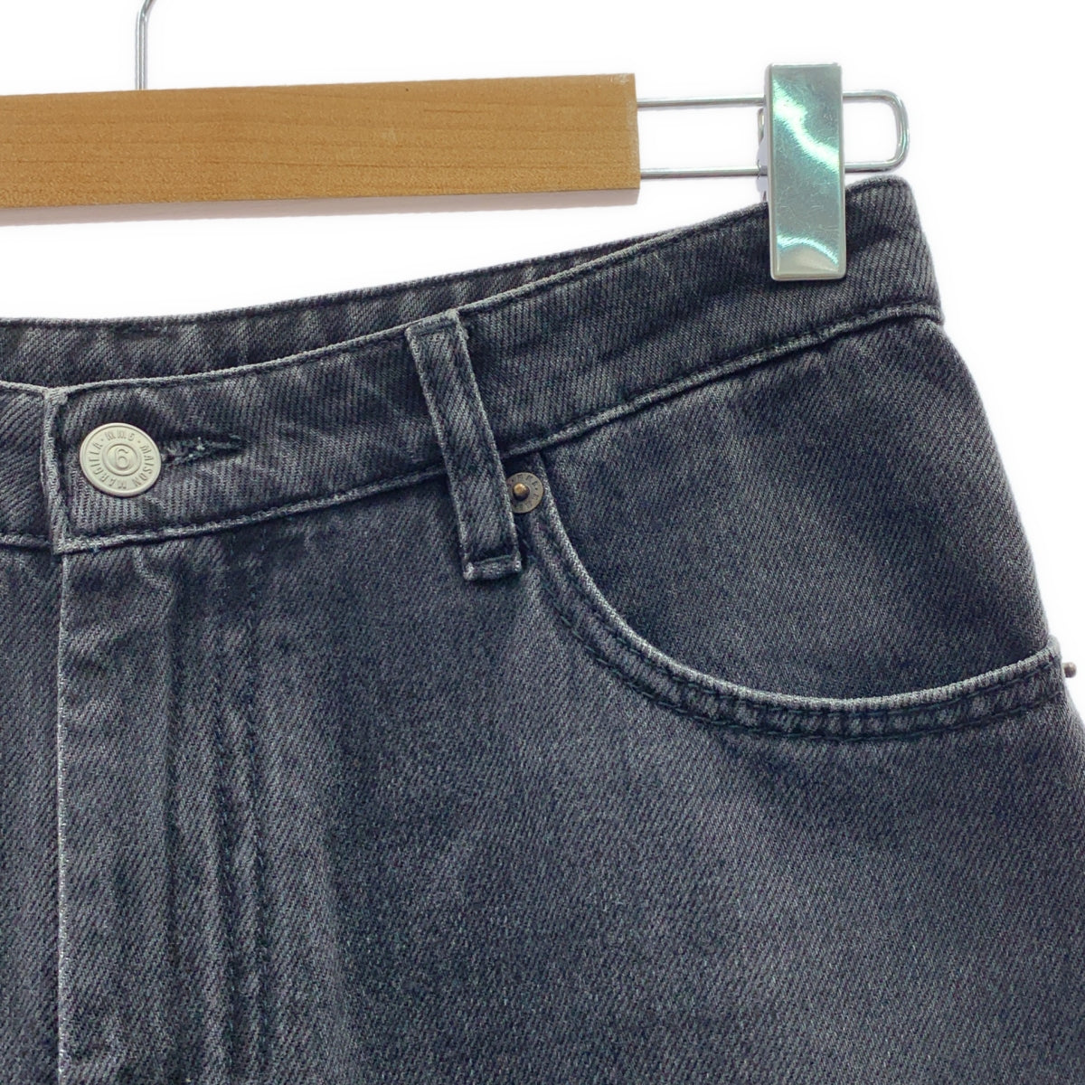 MM6 Maison Margiela / エムエムシックスメゾンマルジェラ | SUPER WIDE JEANS スーパーワイド ジーンズ デニムパンツ | 38 | レディース