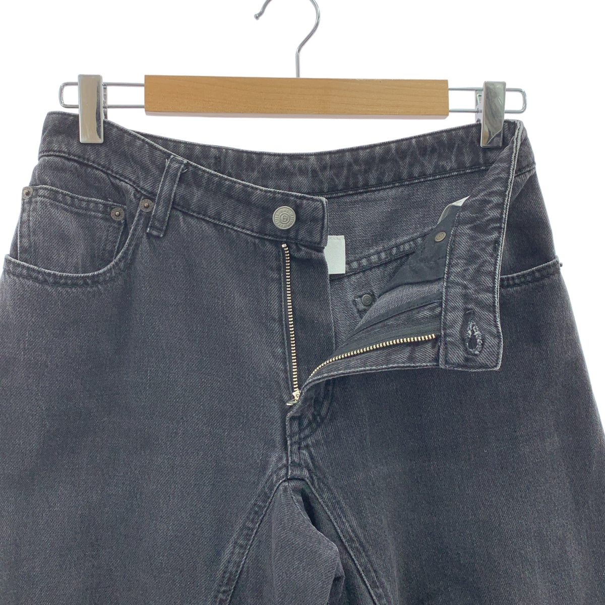MM6 Maison Margiela / エムエムシックスメゾンマルジェラ | SUPER WIDE JEANS スーパーワイド ジーンズ デニムパンツ | 38 | レディース