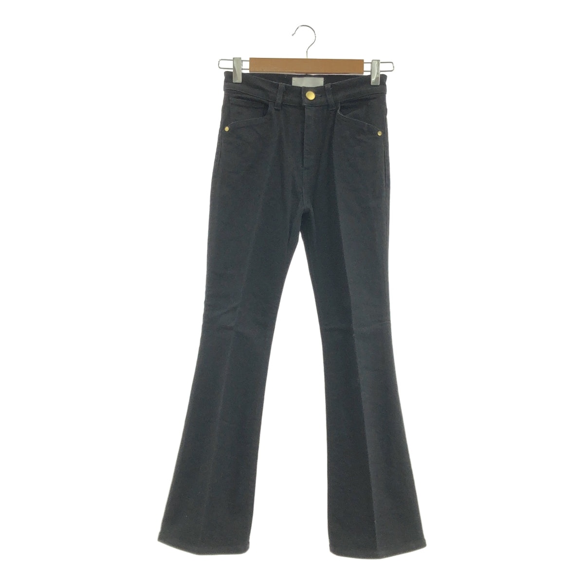 Mame Kurogouchi / マメクロゴウチ | Slim Flared Denim Jeans フレア スリム デニム パンツ | 1 | レディース