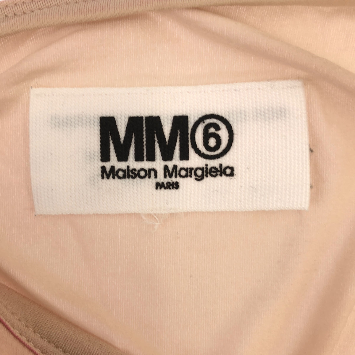 MM6 Maison Margiela / 엠엠 식스 메종 마르젤라 | 2023SS | 스프레이 프린트 그라데이션 하프 슬리브 티셔츠 | S | 핑크 | 여성