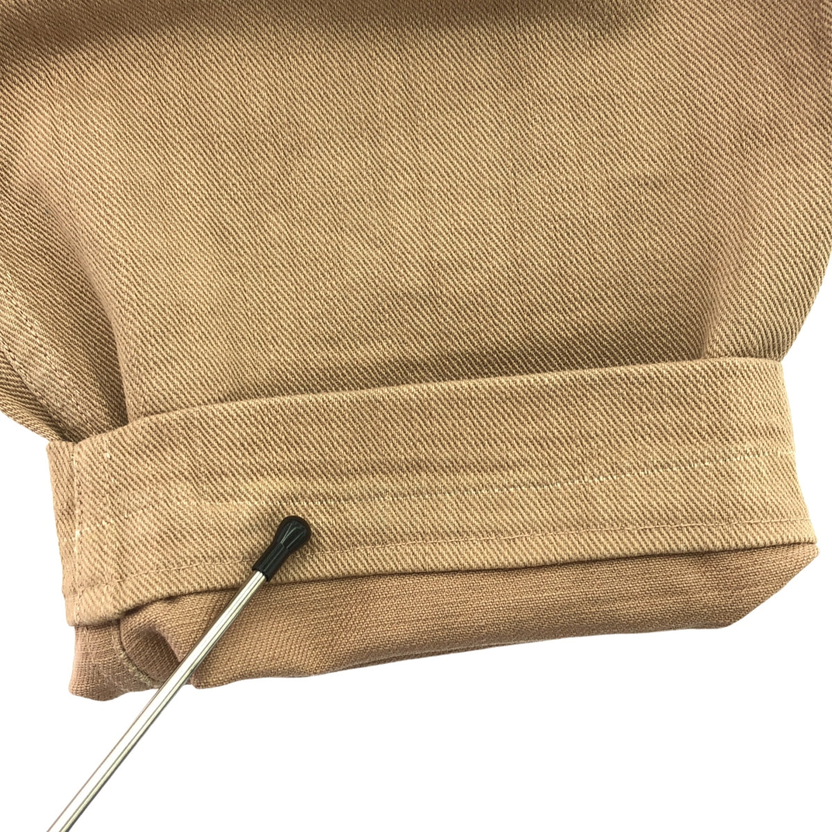 Christian Dior / クリスチャンディオール | Bee Embroidered Denim Pants デニムパンツ | 36 | ピンクベージュ | レディース