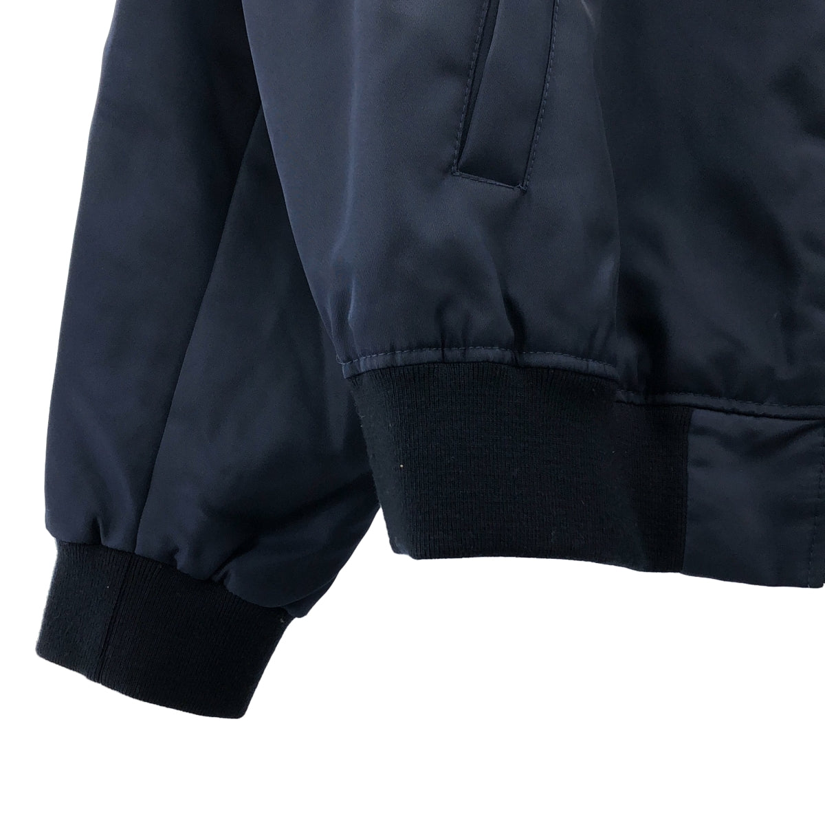 【미품】 KENZO / 켄조 | Jumping Tiger Blouson 타이거 자수 블루존 | L | 네이비 | 남성