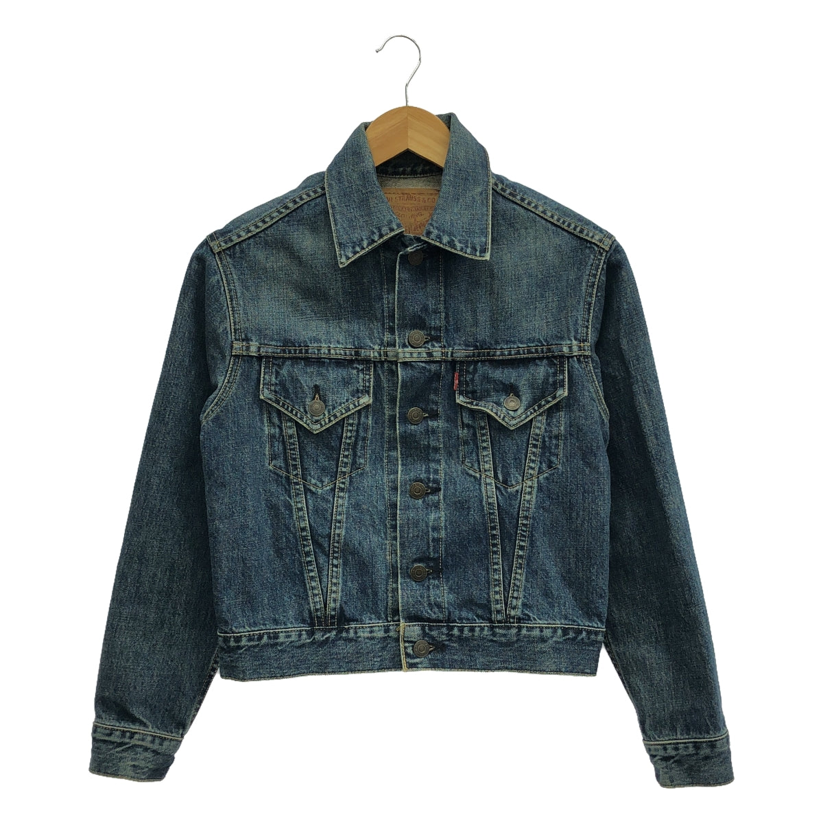 Levi's / リーバイス | 90s ヴィンテージ 71557-02 3rd BigE復刻 デニムジャケット | 34 | レディース