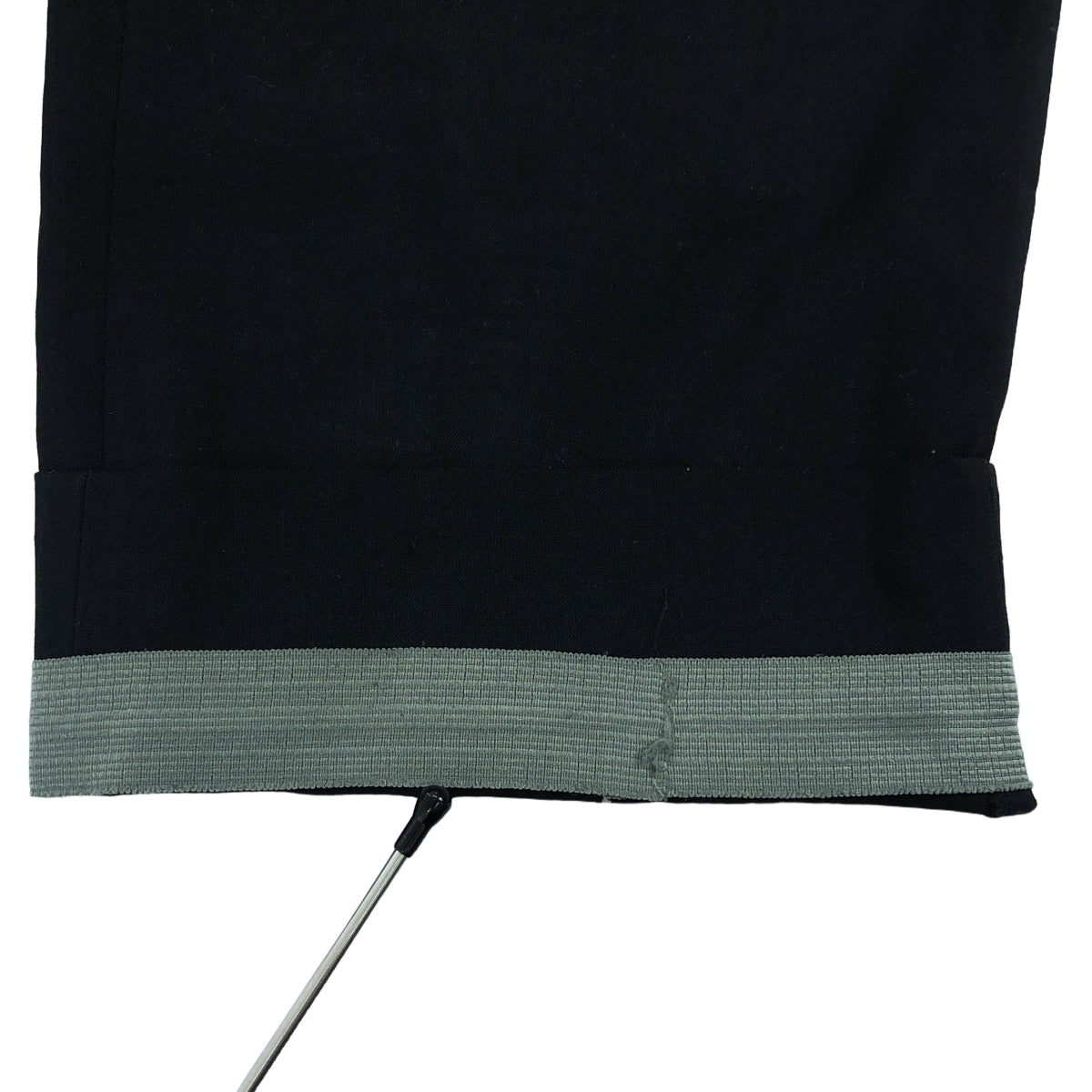 sacai / Sacai |繫腰帶雙褶褲 | 0 |黑色 |男士