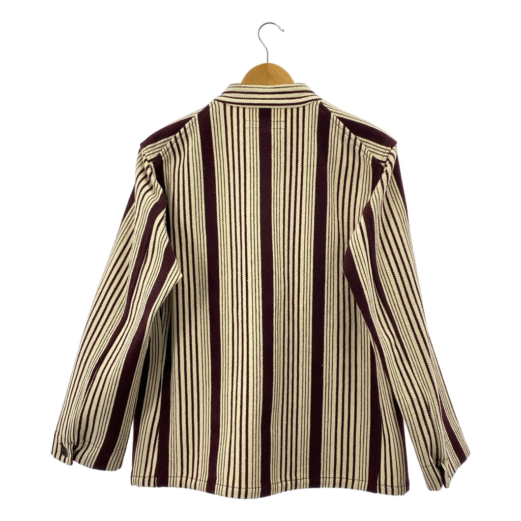 背包 | 羊毛條紋立領外套 | M碼 | 男款