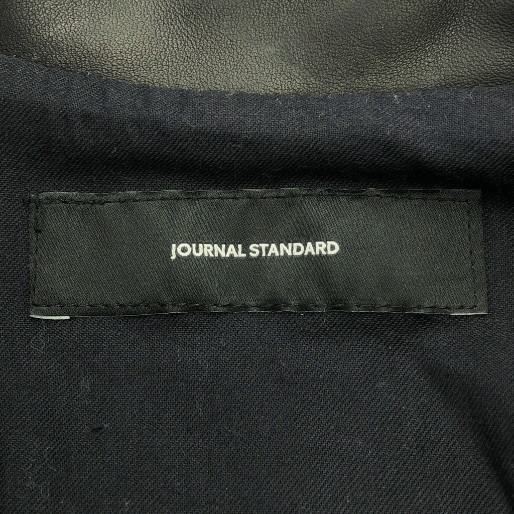 JOURNAL STANDARD / ジャーナルスタンダード | シープスキン ダブルライダース ジャケット | S | ブラック | レディース
