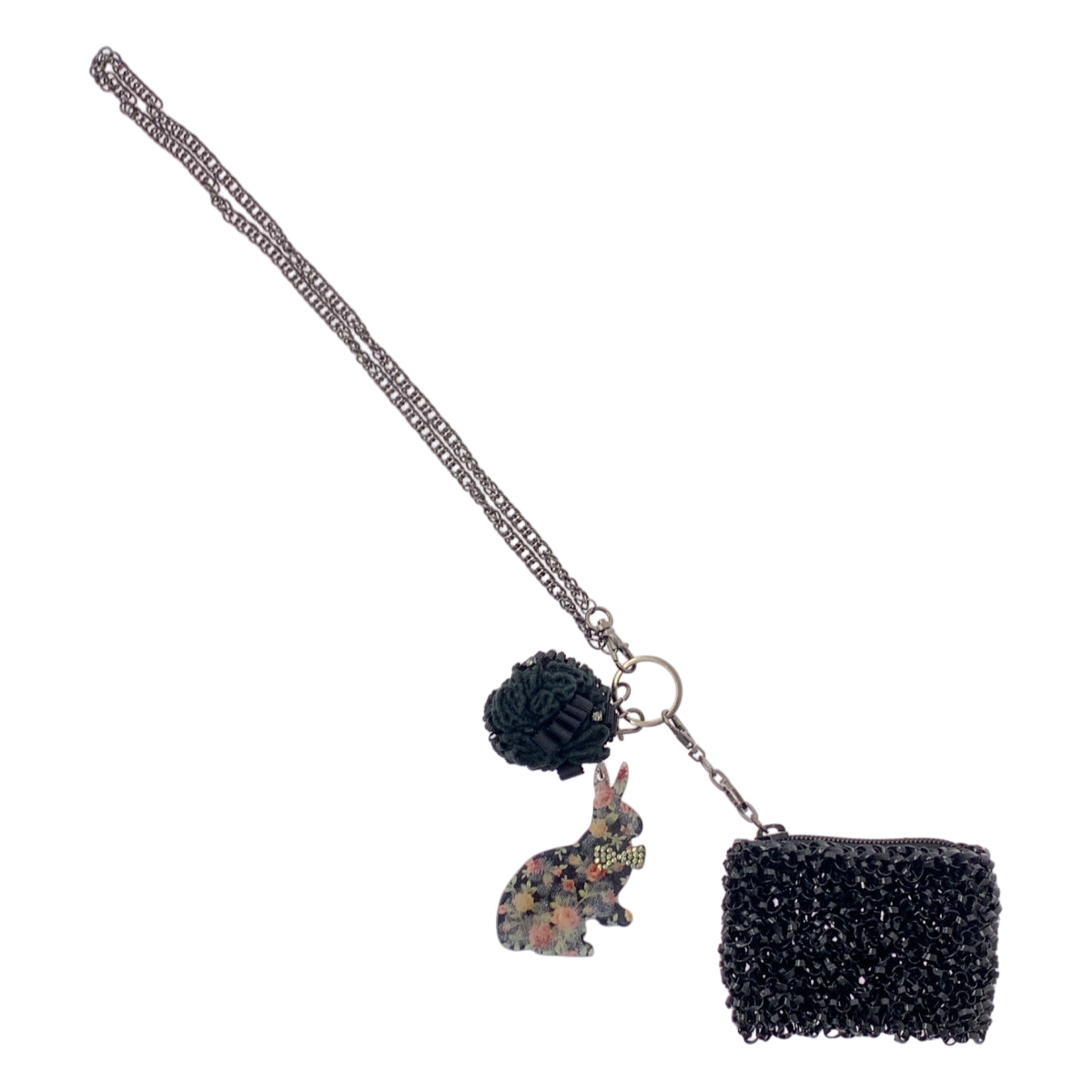 ANTEPRIMA / 안테프리마 | 와이어 코인 케이스 / 카테나 체인 스트랩 / 토끼 퐁퐁 매력 세트 |