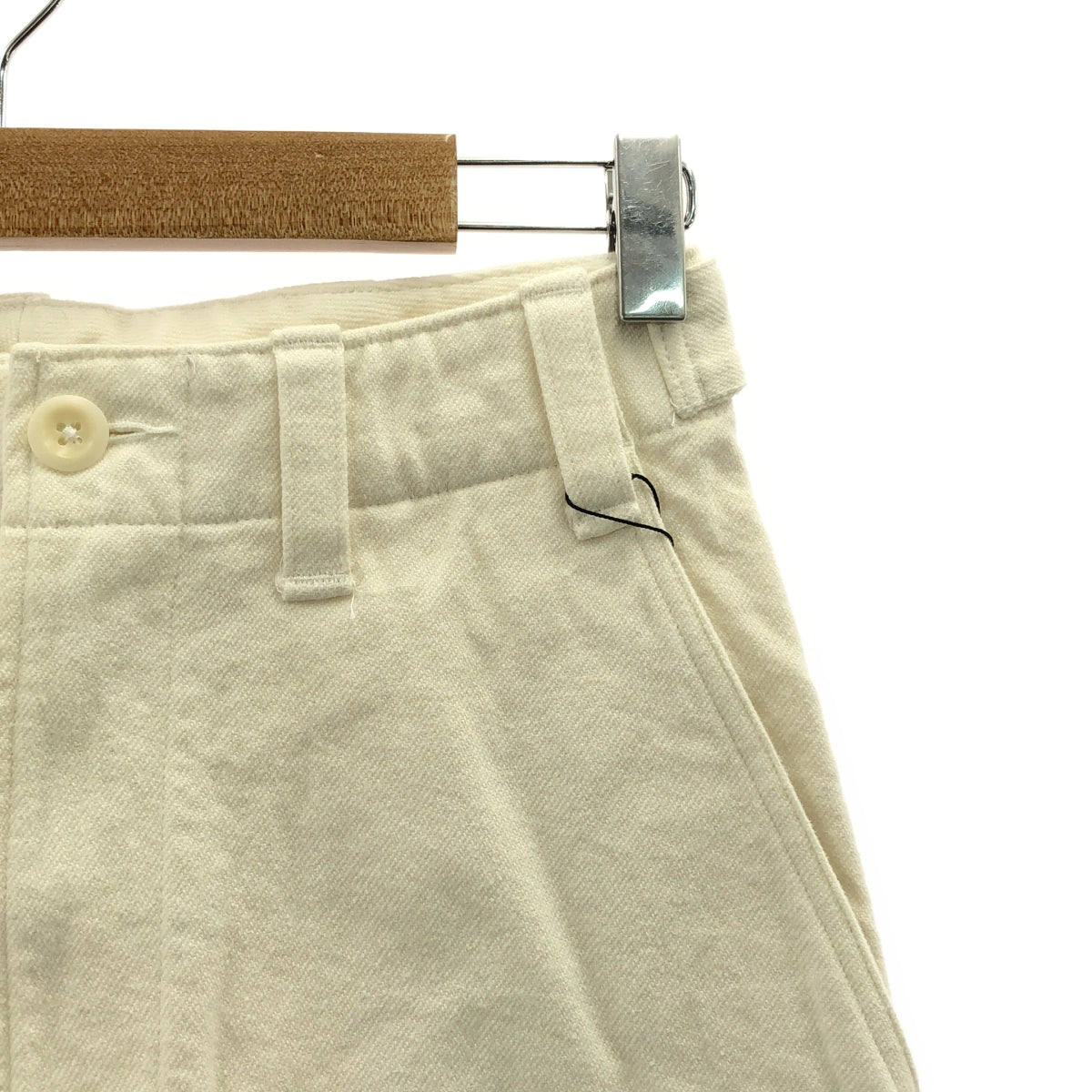 マーガレットハウエル 23SS コットンリネンツイル パンツ 1 ブラック 美品】 MARGARET HOWELL / マーガレットハウエル | WORN LINEN COTTON