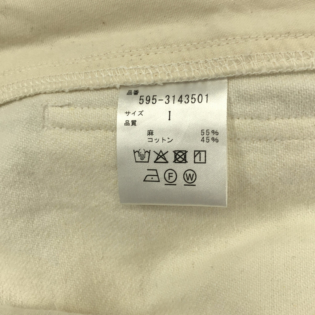 MARGARET HOWELL / 마가렛 하웰 | WORN LINEN COTTON DRILL 코튼 린넨 팬츠 | 1 |