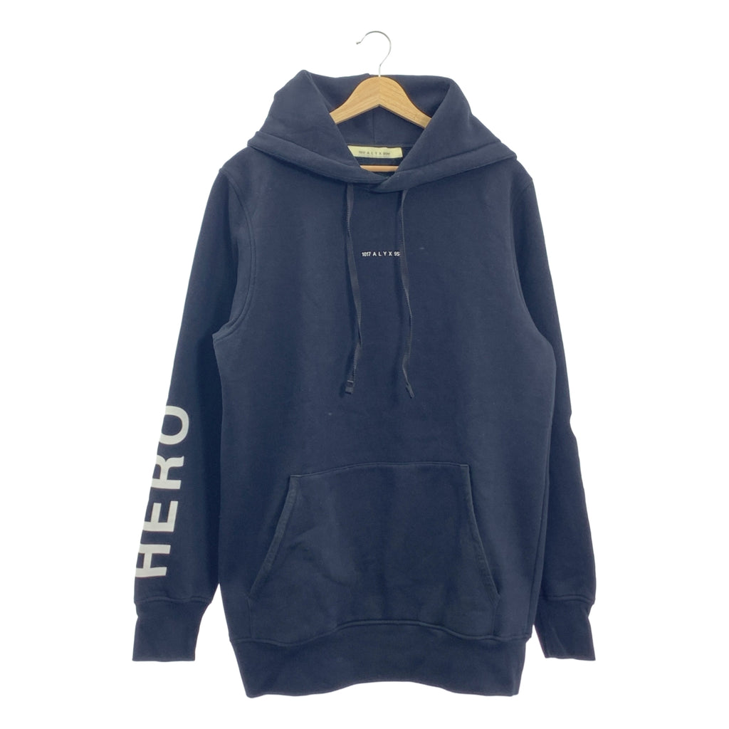 1017 ALYX 9SM / アリクス | 2021AW | INFARED HOODED SWEAT アームプリント スウェットパーカー | L | ブラック | メンズ