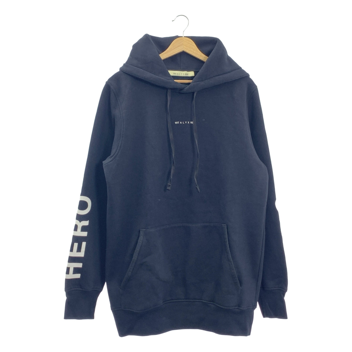 1017 ALYX 9SM / ALYX | 2021 秋冬 | INFARED HOODED SWEAT 袖口印花連帽衫 | L 碼 | 黑色 | 男款