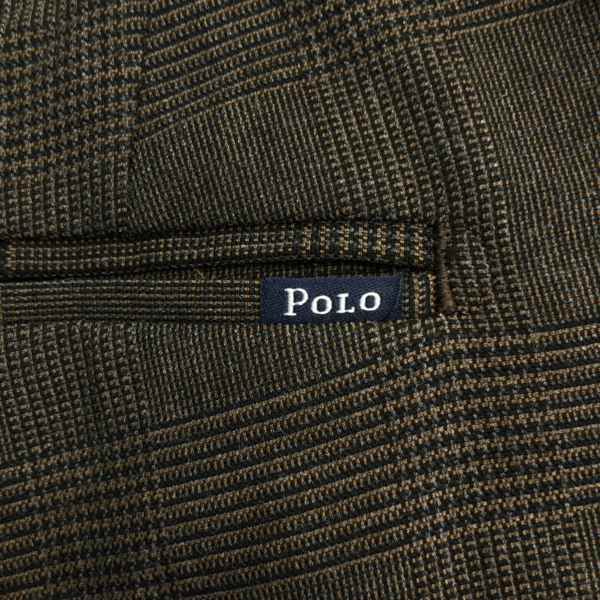 POLO RALPH LAUREN / ポロラルフローレン | STRAIGHT FIT / スラックス パンツ | 28 | ダークブラウン | レディース