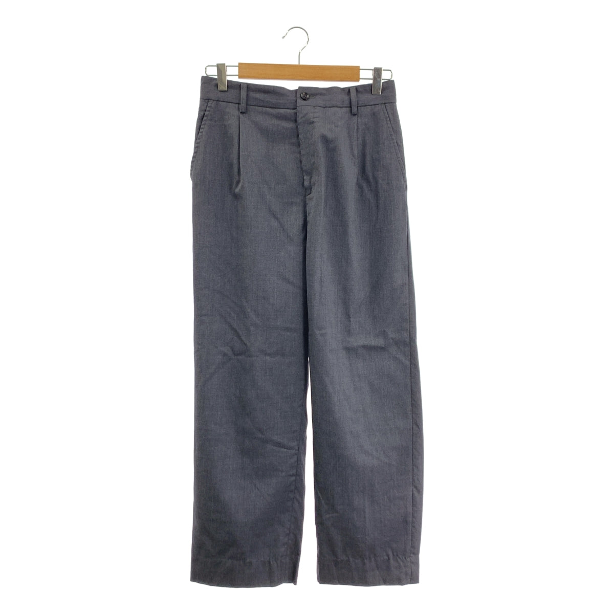 HOLIDAY / 홀리데이 | WOOL DRAWSTRINGS SLACKS 슬랙스 팬츠 | 1 | 그레이 | 여성