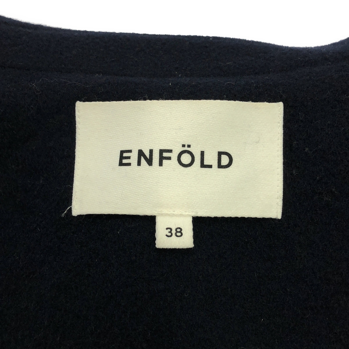 ENFOLD / 엠 폴드 | 탑 리버 체스터 코트 | 38 | 여성