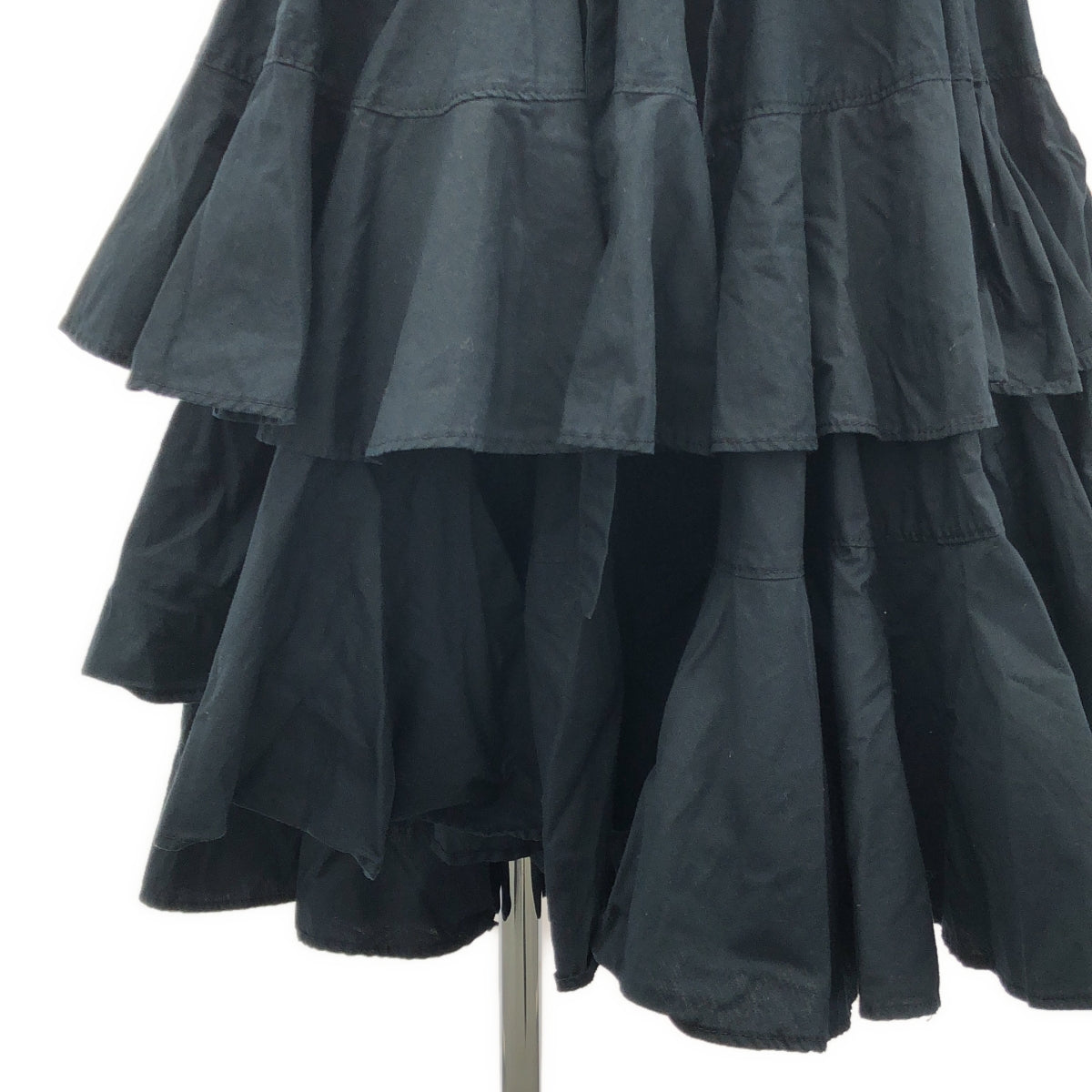 tricot COMME des GARCONS / 트리코 콤 데 갤슨 | 2015SS | 프릴 볼륨 랩 감기 스커트 | M | 여성