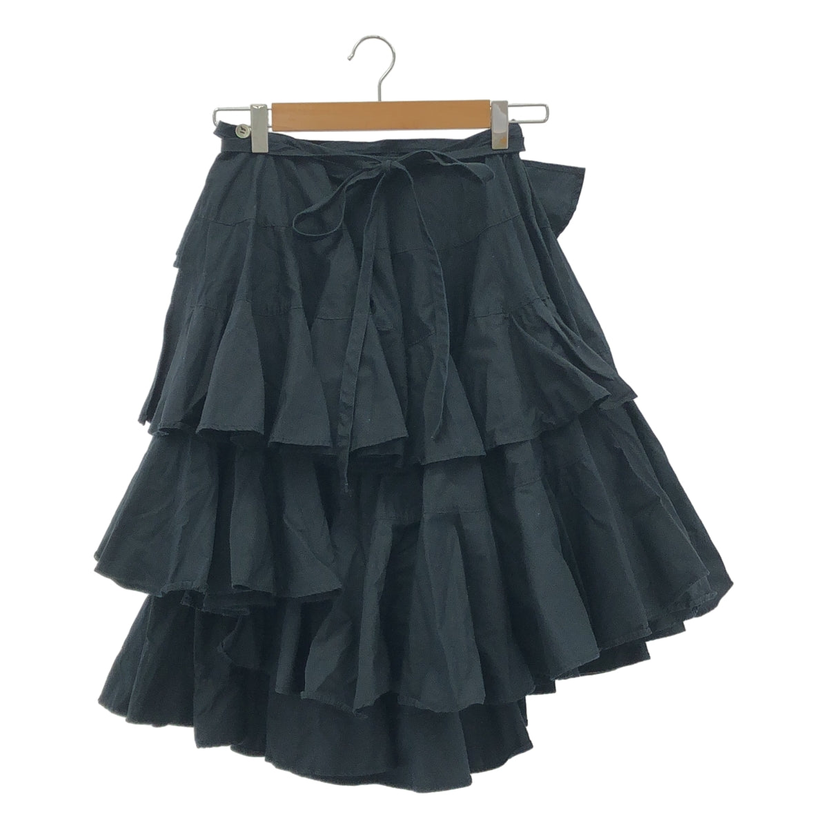 tricot COMME des GARCONS / 트리코 콤 데 갤슨 | 2015SS | 프릴 볼륨 랩 감기 스커트 | M | 여성