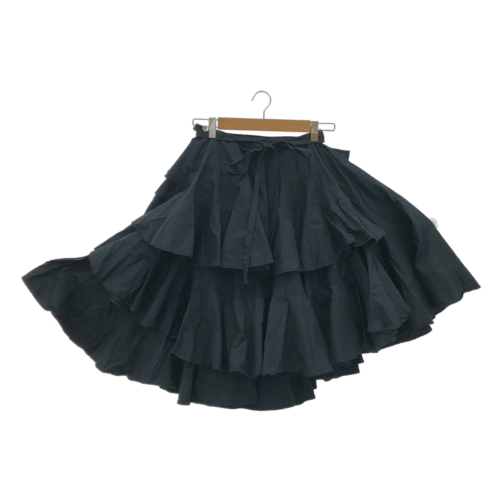tricot COMME des GARCONS / 트리코 콤 데 갤슨 | 2015SS | 프릴 볼륨 랩 감기 스커트 | M | 여성