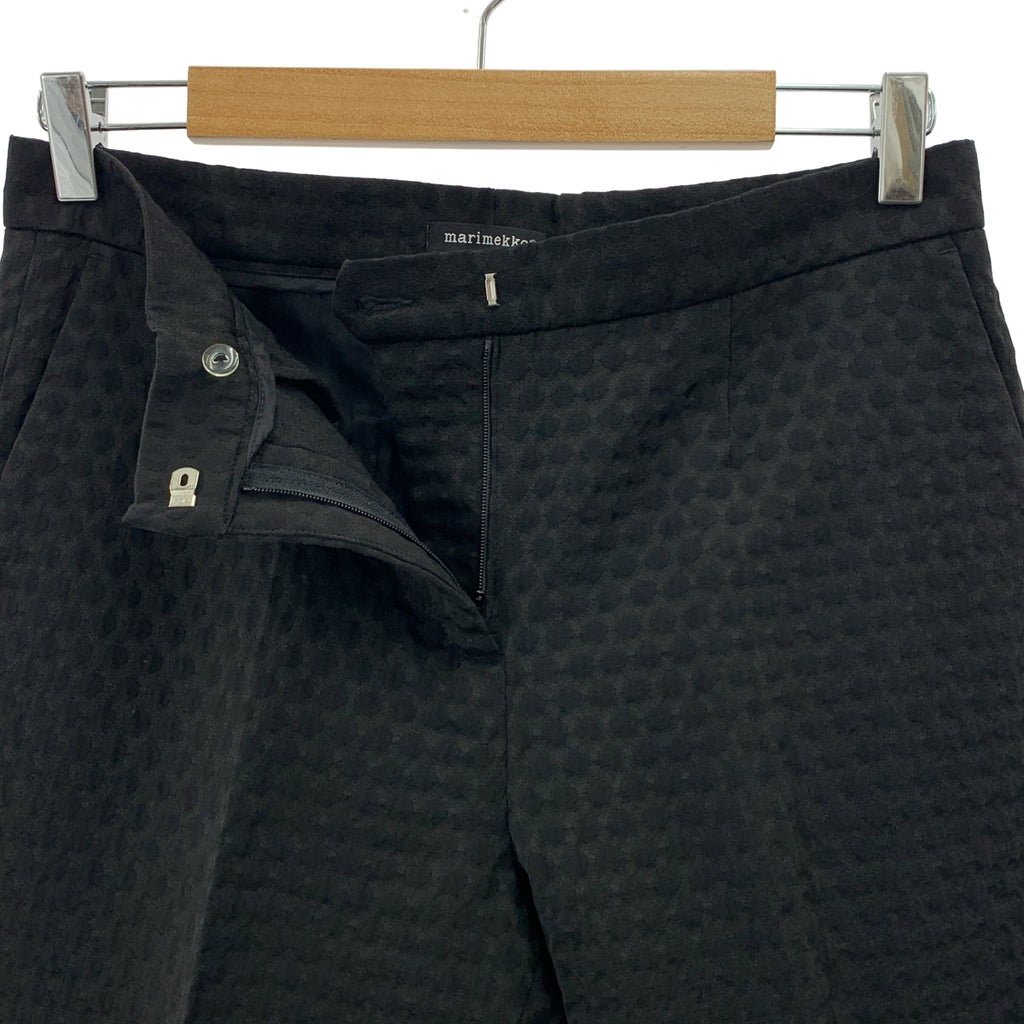 marimekko / マリメッコ | ジャガード スラックス パンツ | 36 | レディース