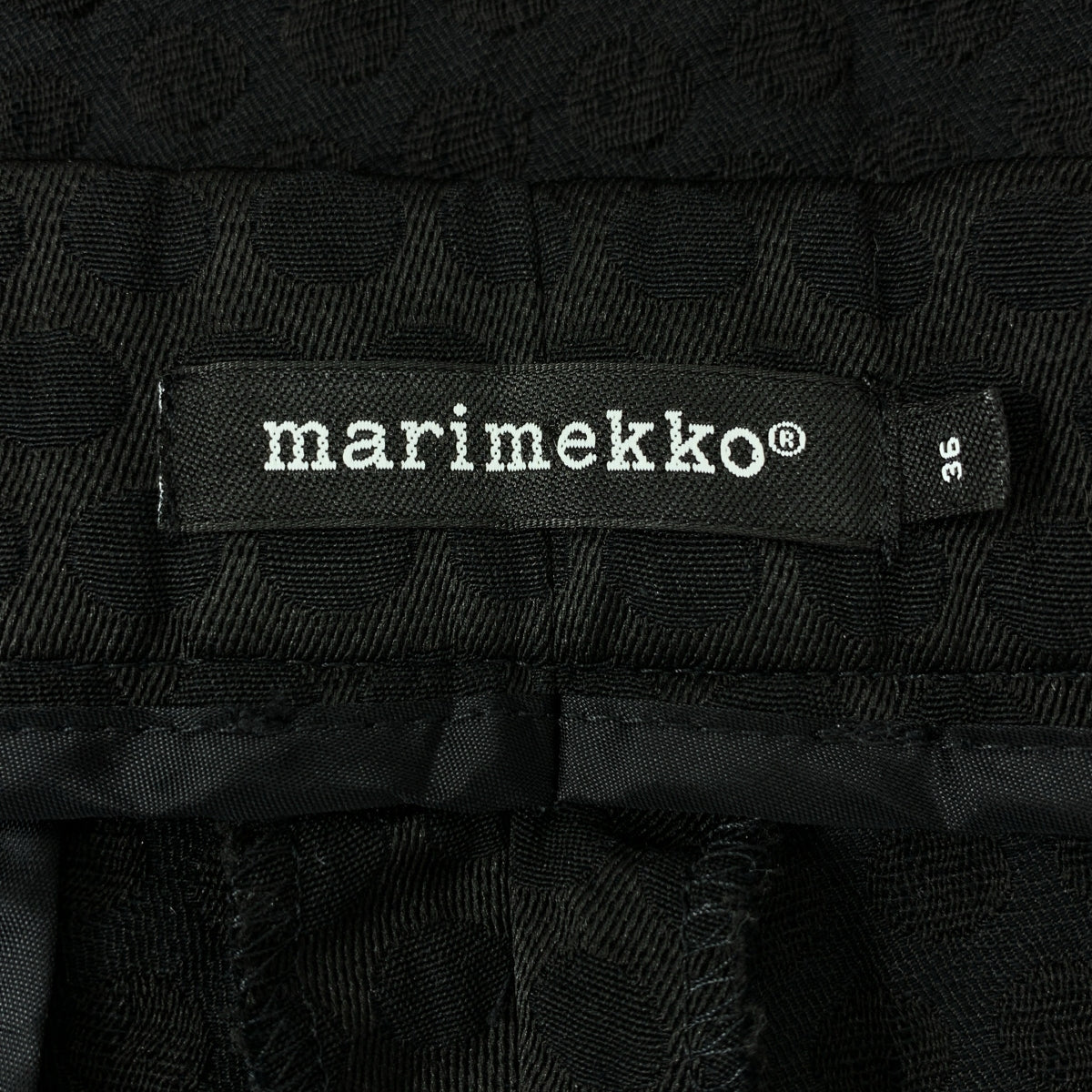 marimekko / マリメッコ | ジャガード スラックス パンツ | 36 | レディース