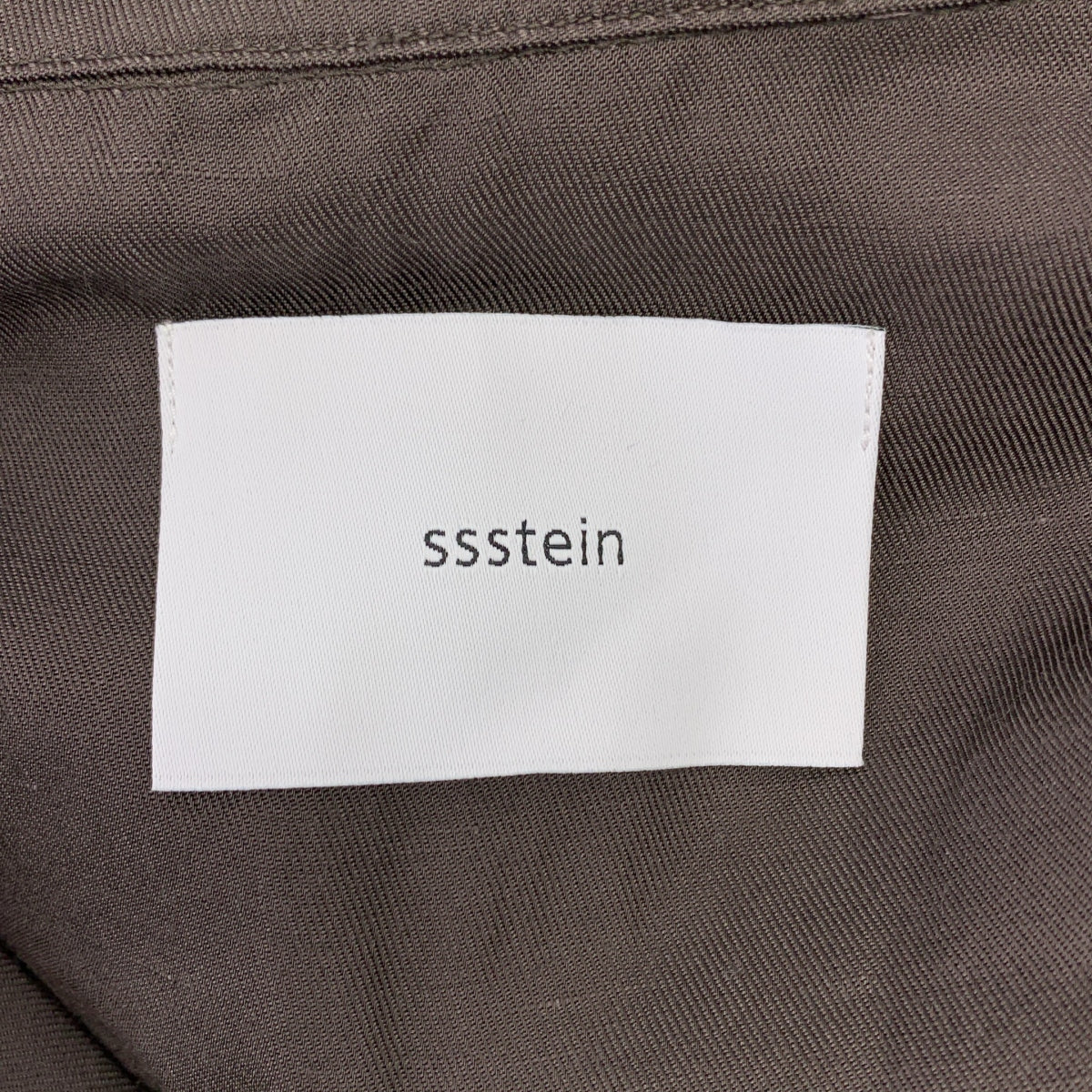 stein / 슈타인 | VIS / LI TWILL OVERSIZED OPEN COLLAR SS SHIRT / 오버 실루엣 오픈 컬러 셔츠 | S | 남성