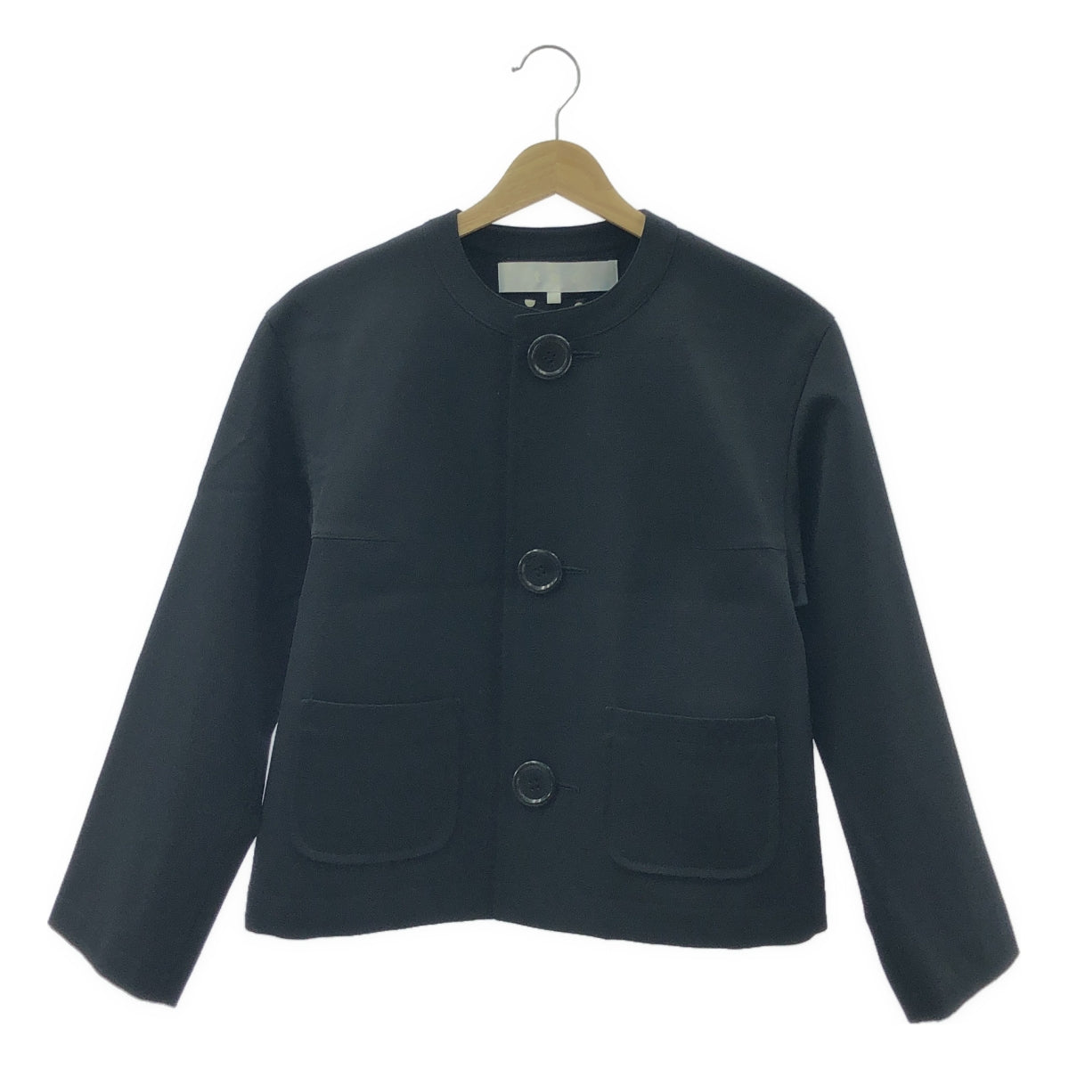 tao COMME des GARCONS / 타오콤 데 갤슨 | AD2022 | 울 갸바 후 염색 도트 안감 재킷 | M |