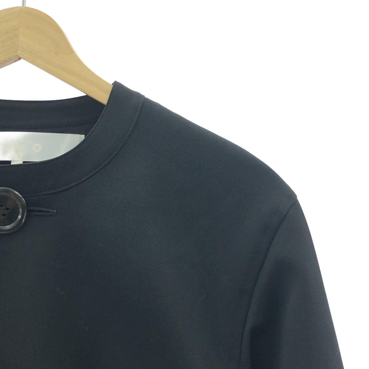 tao COMME des GARCONS / 타오콤 데 갤슨 | AD2022 | 울 갸바 후 염색 도트 안감 재킷 | M |