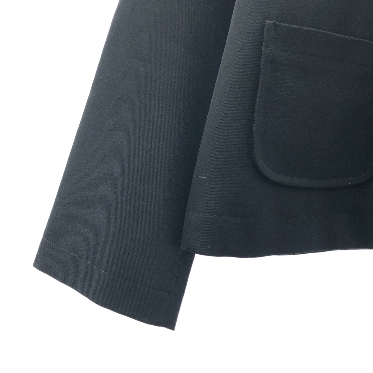 tao COMME des GARCONS / 타오콤 데 갤슨 | AD2022 | 울 갸바 후 염색 도트 안감 재킷 | M |