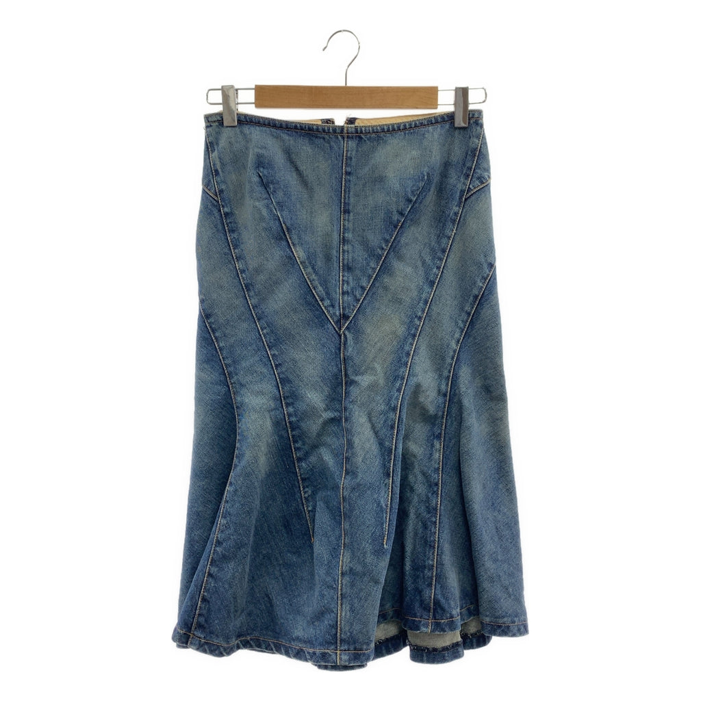 JUNYA WATANABE COMME des GARÇONS / Junya Watanabe | 2005 秋冬系列 | 重構拼接美人魚牛仔裙 | S 碼 |